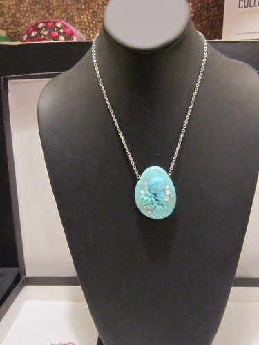 Collana teschio rose - collana,
