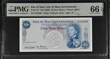 Isola di Man 50 Pence Nuovi