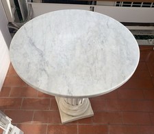 Lastra rotonda in marmo