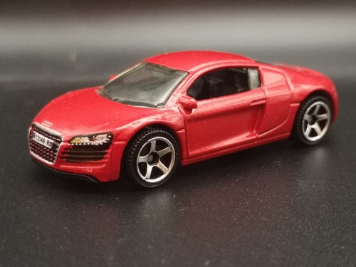 Matchbox audi rosso - r8, ottimo