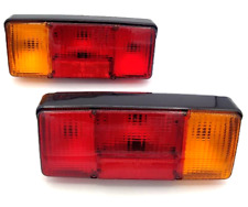 COPPIA 2 FANALI POSTERIORI PER IVECO OM 40 OM 50 DX SX AUTOCARRI FIAT IVECO COBO