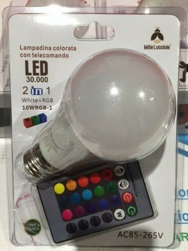 Lampadina led rgb - lampadina, e27