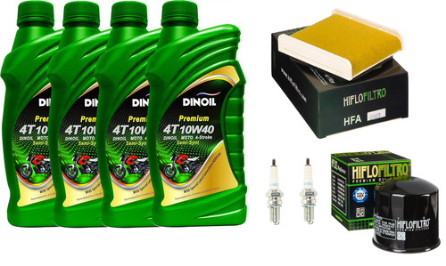 Kit tagliando dinoil 10w40 - tagliando,