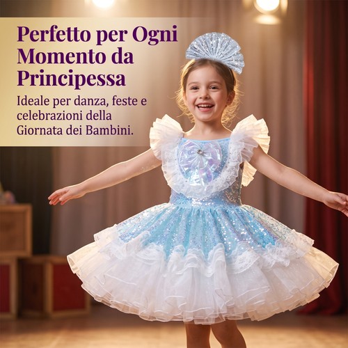 Vestito principessa bambina - principessa,