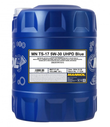 Olio motore mannol 7117 17 - olio,