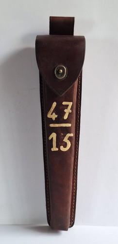 Militaria ww2 fondina cuoio - militaria,