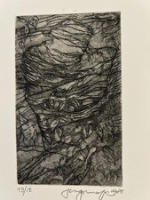 UGO MAFFI + Puntasecca  + 1985 + 35x50 cm. - es. 13/15