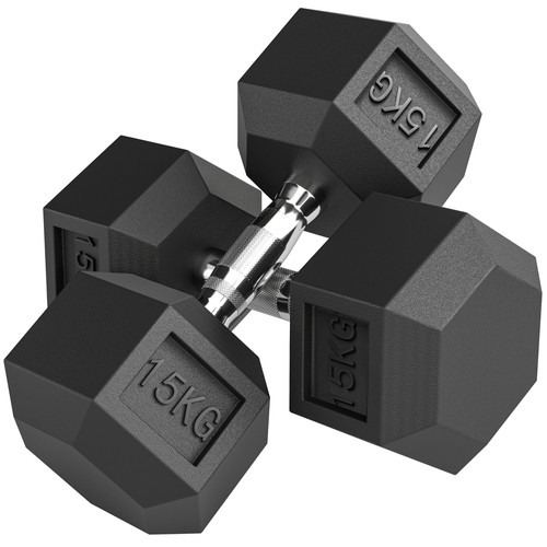 Manubrio nero 30kg acciaio - manubrio,
