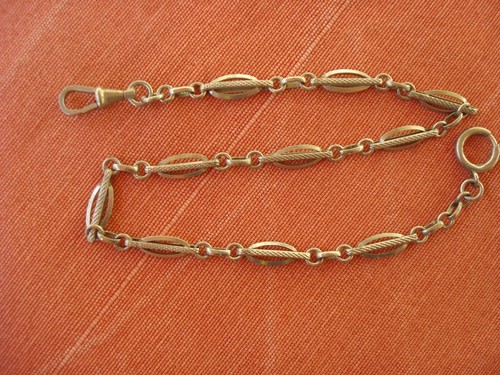 Antica catena per orologio - orologio, da