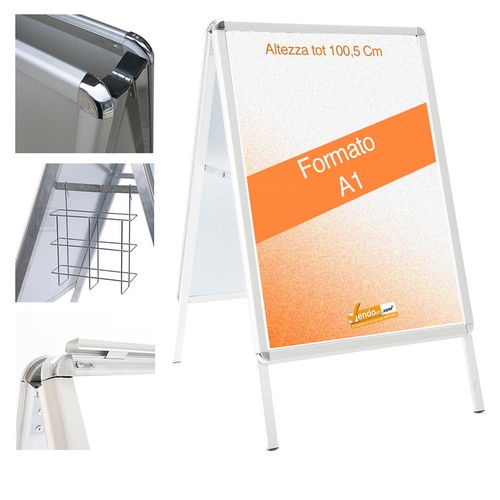 Espositore pubblicitario - espositore, a