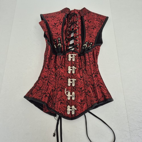 Vintage goth corsetto - vintage, rosso