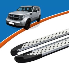 Pedane Adatte Per Soglie Dodge Nitro Anno 09-2006-12/2012 SOMA Silb