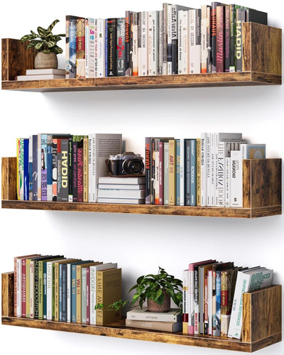 Libreria parete set di 3 - set,