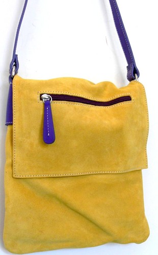 Borsa tracolla donna camoscio - borsa,