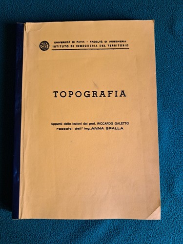 Topografia ingegneria del - ingegneria,
