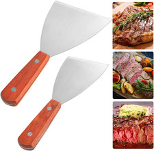 2 Pezzi Spatola per Barbecue