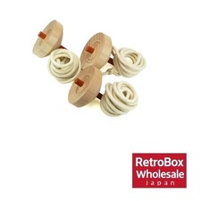 Set di trottole in legno