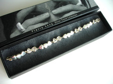 Bracciale tennis Pierre Lang argento sterling 925 zirconi braccialetto confezione originale