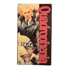 VHS Quadrophenia NTSC Tape