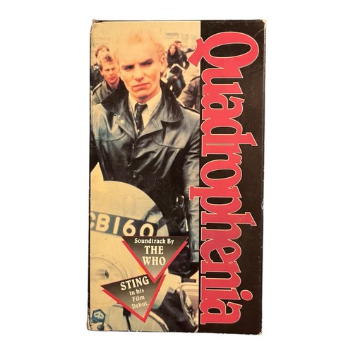 Quadrophenia ntsc vhs - quadrophenia,