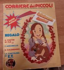 Corriere dei piccoli n.52 1982-Flo la piccola Robinson-NO poster-NO Calendario-