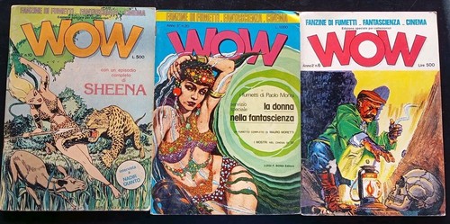 Wow fanzine fumetti nr - wow,