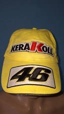 BERRETTO BASEBALL VALENTINO ROSSI KERAKOLL VALE46 100% COTONE TAGLIA UNICA