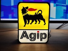 Insegna Led Petroleum Agip -