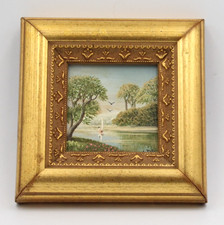 Miniatura olio su tavola