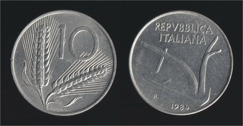Lire 1984 spighe - 1984,