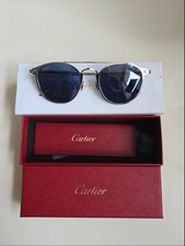 Cartier 0015S Titanium sunglasses Ruthenim blue