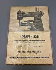 Original Vintage Instruction