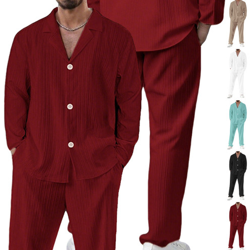 Set camicia pantaloni uomo - pantaloni,