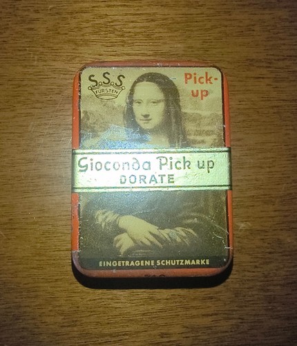 Scatolina puntine grammofono - scatolina,