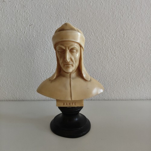 Busto dante alighieri - dante, scultura