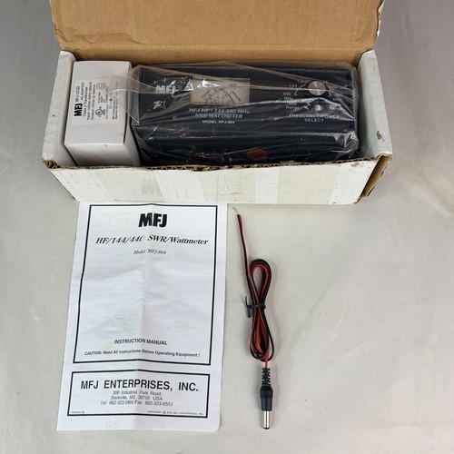 Wattmetro swr mfj 144 - swr, hf/144/440