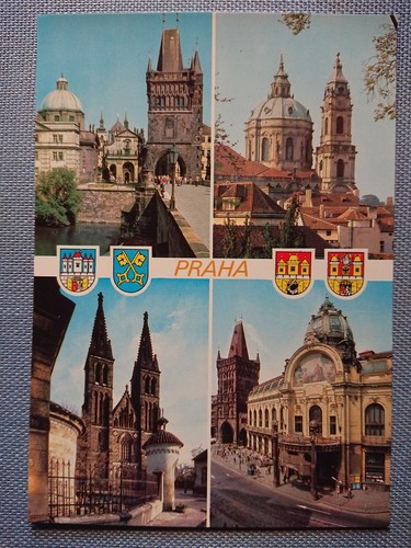 Vecchio cartolina praga - vecchio,