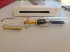 PENNA STILOGRAFICA REFORM TRASPARENTE Marchiata Zanitrin anni 80 mai usata