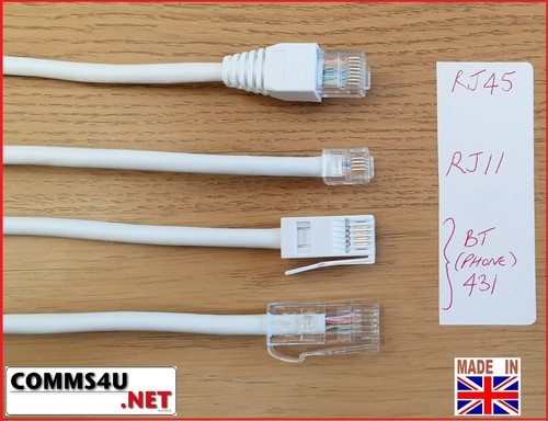 Rj11 rj45 bt431 modem router - rj45,
