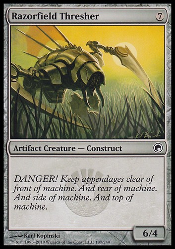 Mtg razorfield thresher - 4x,