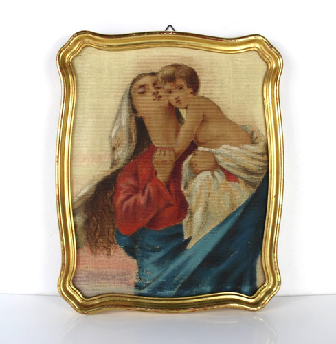 Quadro vintage dipinto - vintage,