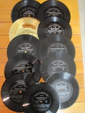 Lotto nr 11  dischi flexi stereo 33 giri nel formato 45 giri 7 pollici 