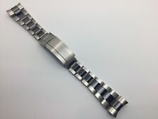 21MM SS/CERAMIC OYSTER BAND PULL GLIDE LOCK PER ROLEX DEEPSEA SEA-DWELLER