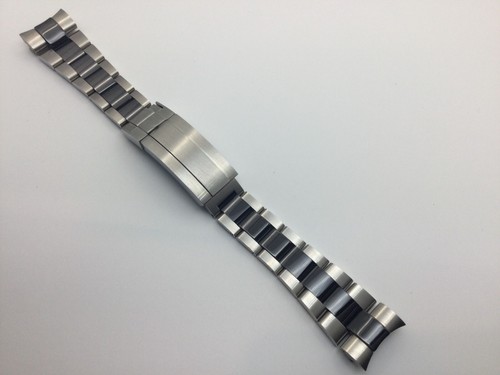 21mm ceramic oyster band - ss/ceramic,