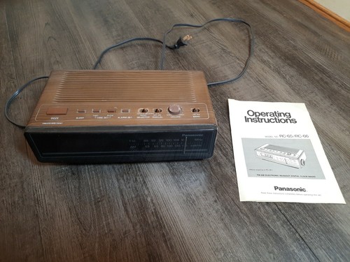 Radio sveglia digitale vintage