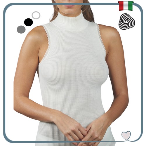 Lupetto donna smanicato - donna,