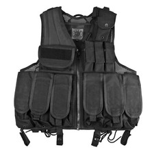 VEGA HOLSTER 2ET02 GILET TATTICO VEST MILITARE IN CORDURA A RETE OPERAZIONI SPEC