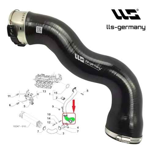 Tubo turbo per - alfa, romeo