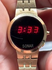 OROLOGIO vintage anni 70 ROSSO