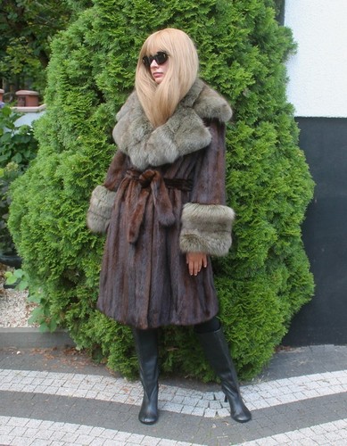 Cappotto pelliccia lungo